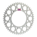 Renthal Sprocket Rear Silver 53T Alloy 7075 T6 Grooved Kawasaki