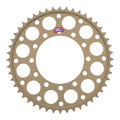 Renthal Sprocket Rear Silver 48T Alloy 7075 T6 Grooved Kawasaki