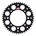 Renthal Sprocket Rear - Black 47T Alloy 7075 T6 Grooved KTM Husqvarna