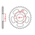 Sprocket Kit Honda CTX200 - 520H 12/50