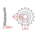 Sprocket Kit Yamaha AG100 - 428H 13/51