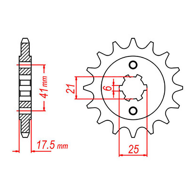 Sprocket Kit Honda VFR400 (NC24) - 525XRE 15/45