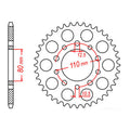 Sprocket Kit Honda CBR1000F (SC21) - 530XRE 17/43