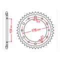Sprocket Kit Honda CB1000R Predator '08-'11 (economy) - 530XRE 16/44