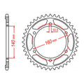 Sprocket Kit Kawasaki ZZR1100 '98 - 530ZXW 17/44