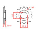 Sprocket Kit Suzuki GN250 - 520XRE 15/41