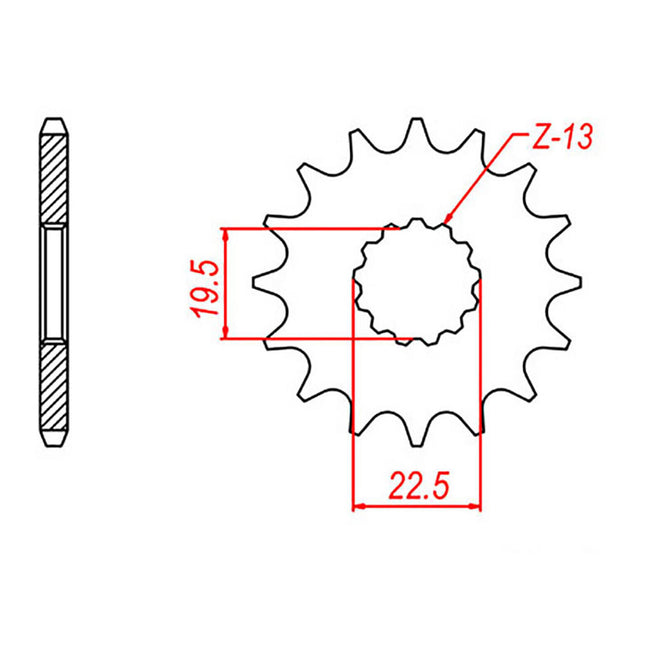Sprocket Kit Suzuki GSXR400 - 525XRE 14/45