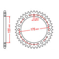 Sprocket Kit Triumph Speed Triple '99-'01 / Daytona T995 '99-'01 - 530ZXW
