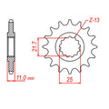 Sprocket Kit Yamaha YZF750 '93-'98 - 530XRE 16/39