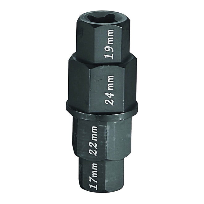 WHITES 4-IN-1 HEX AXLE TOOL 17 19 22 24mm CrMo