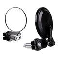 Whites Handlebar Bar End Mirrors Pair - Hinged - Black