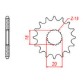 XAM Sprocket Kit Suzuki GN125 - 428AO 13/50