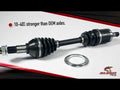 ATV CV/Axle 8 Ball Complete Shaft