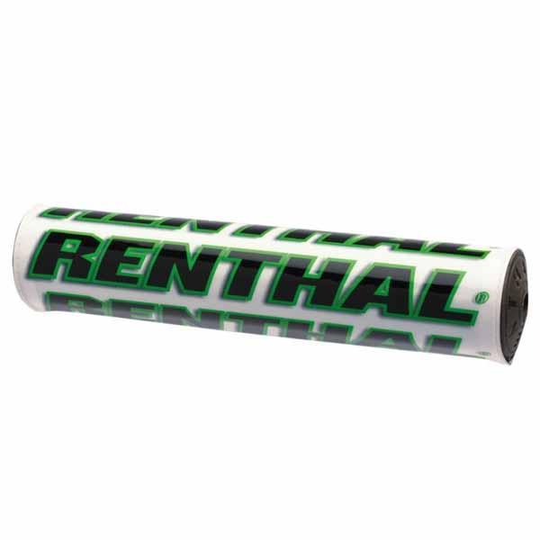RE-P267 White Green 240mm SX Bar Pad - 10 inches long