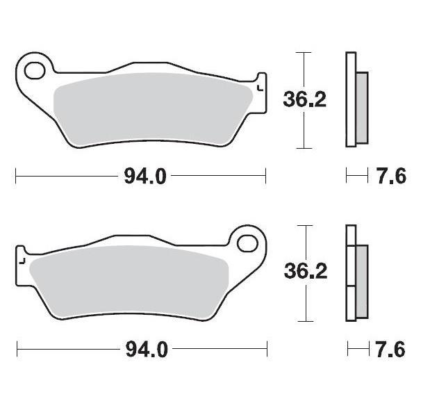 Brake Pads Moto Master