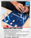 DRC Enzo Valve Setting Plate - available on indent only - DF-ED59-37-220