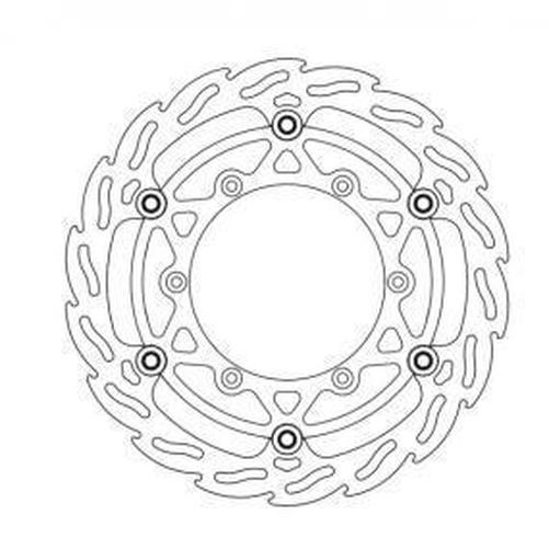 BRAKE DISC FRONT MOTO MASTER FLAME OVERSIZED KAWASAKI YAMAHA