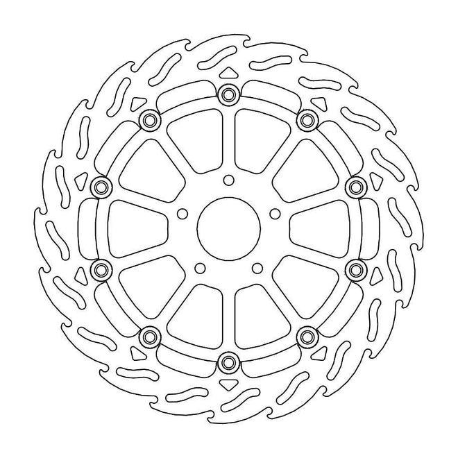 *BRAKE DISC FRONT MOTO MASTER FLAME HUQVARNA KTM