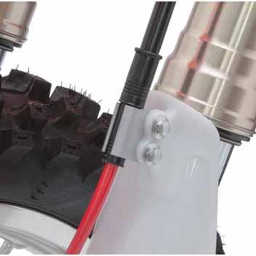 SAMPLE PICTURE - Z-Wheel brake hose (front or rear) is available in black, red and blue, dependent on fitment