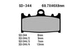 Semi Metallic Pad - SD344