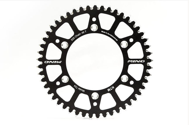 SPROCKET REAR ALLOY 360MX RM125 RM250 RMX250 DR350 DRZ400 RMZ450 RMX450 RMZ250 KLX400 ALLOY 48T
