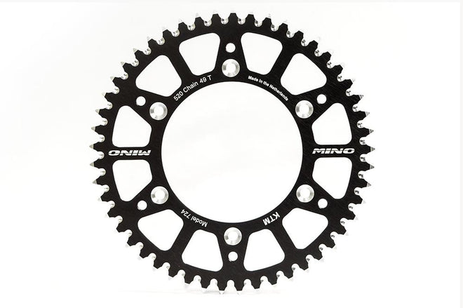 SPROCKET REAR ALLOY 360MX RM125 RM250 RMX250 DR350 DRZ400 RMZ450 RMX450 RMZ250 KLX400 ALLOY 48T