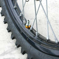 DRC rimlock spacers are sold in pairs and come in seven anodized colours