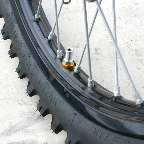 DRC rimlock spacers are sold in pairs and come in seven anodized colours