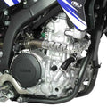 4 stroke universal EX pipe guard fitted on a CRF450R