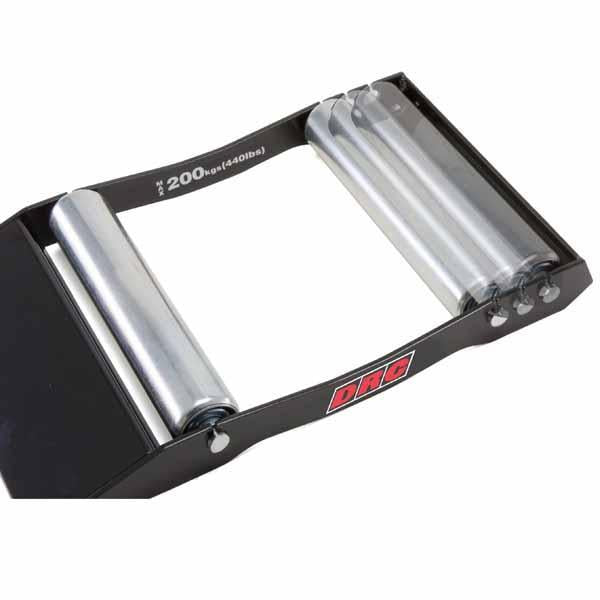 DF-D054-0101 DRC E4010 Wheel Roller has three different roller adjuster positions to allow use on wheel sizes from 10 to 19 inches