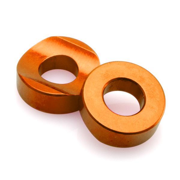 DF-D58-01-107 - DRC orange rimlock spacers are sold in pairs