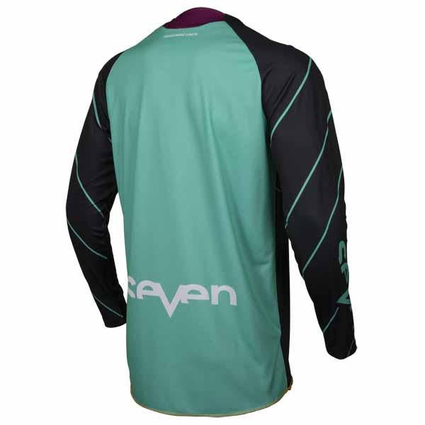 Seven's Annex Exo Jersey in black/aqua colourway