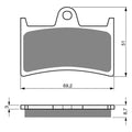#070/S3 GOLDFREN SINTERED SPORTS (PH239)
