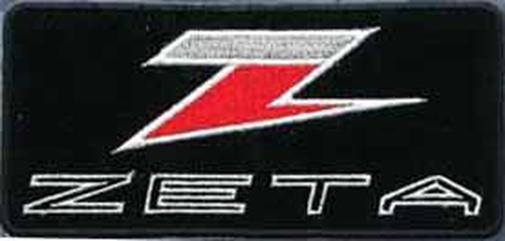 Zeta Embroidered Patch 50ZZ-1030