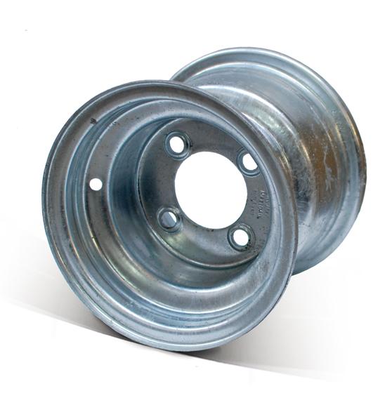 Rim 8X7 4 Stud 4X4 Pcd 71Mm Galv For Farm Trailer