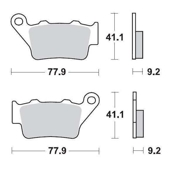 Brake Pads Moto Master