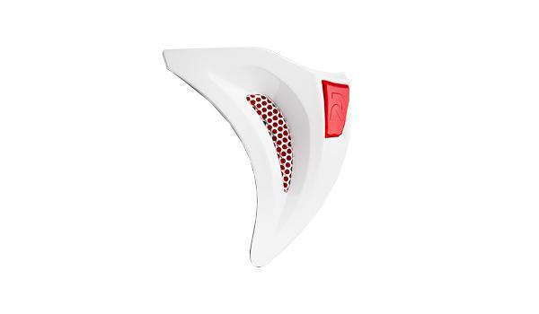 RPHA-x-Chin-vent-red/white - VCRPHAXRW - (Sample Image)