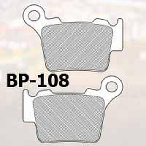 RE-BP-108 - Renthal RC-1 Works Sintered Brake Pads - NOT TO SCALE