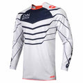 Seven's Annex Exo Jersey in navy/coral colourway