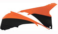 Air-box-cover-orange/black-SX-KTM -14- (Sample Image)