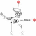 RE-LV-131 - Renthal GREY shroud kit for RE-LV-121 parts 3 and 4