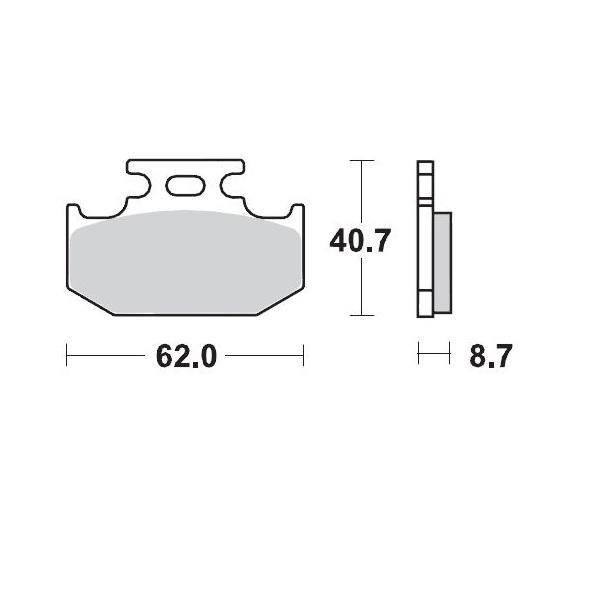 Brake Pads Moto Master
