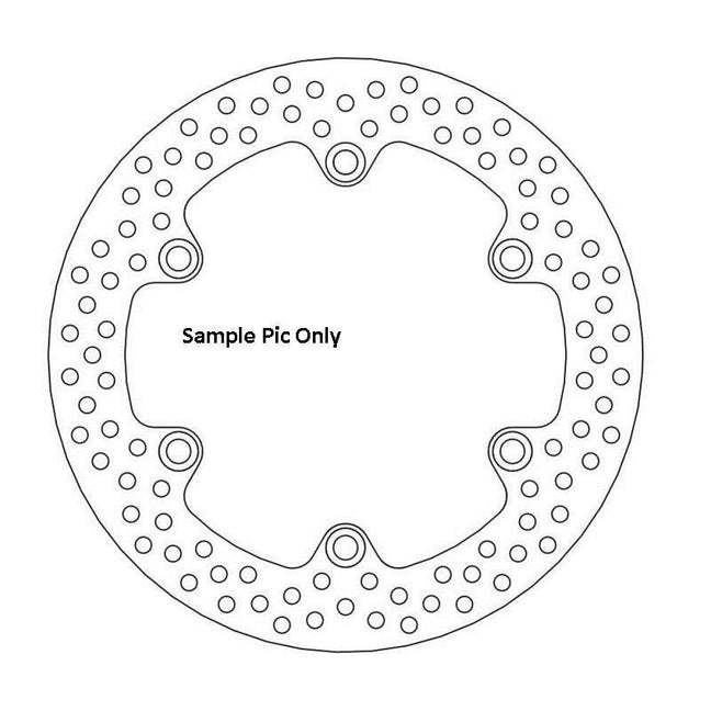 Rear Brake Disc Moto Master round Honda CRF150R 07-20  CR80R 92-02  CR85R 03-07