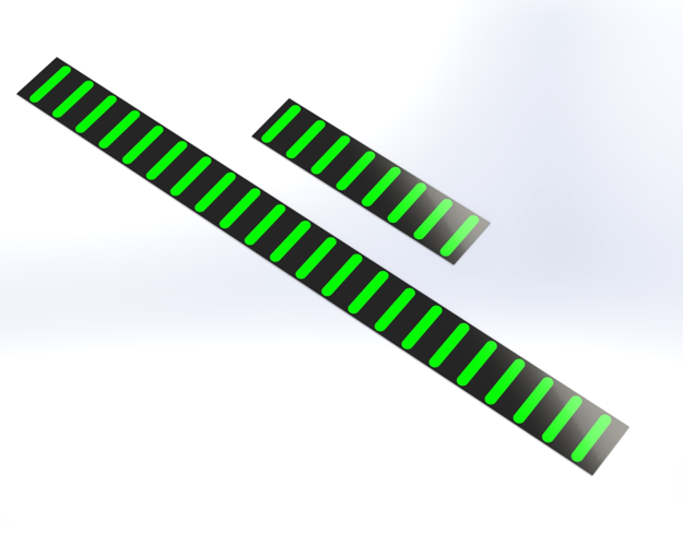 ProGuard Sticker Front STD Neon Green RapidRacer