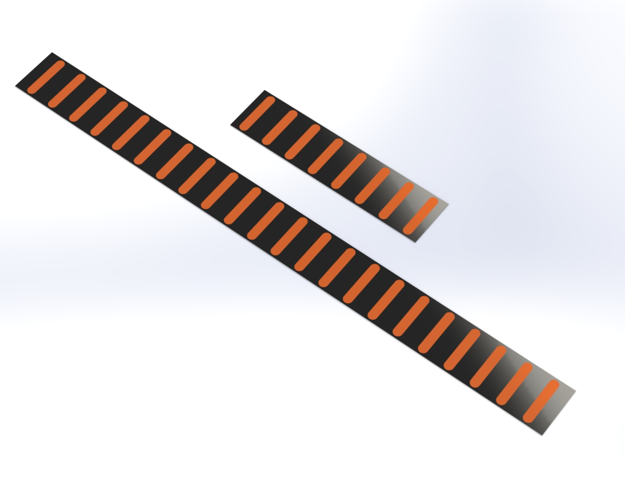 ProGuard Sticker Front Standard Orange RapidRacer