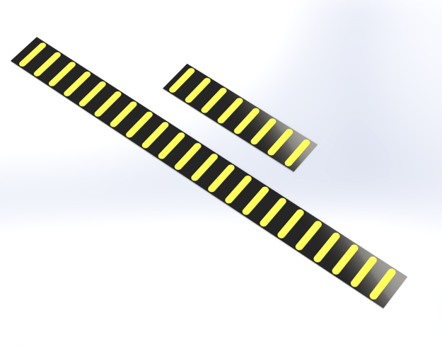 ProGuard Sticker Front Standard Yellow RapidRacer